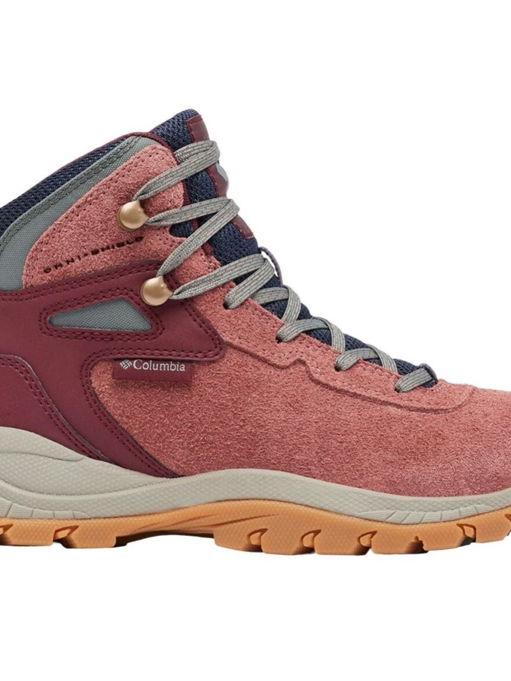 Columbia Women's Newton Ridge BC Hiking Boots Size 10 In Berry Burgundy Size 10